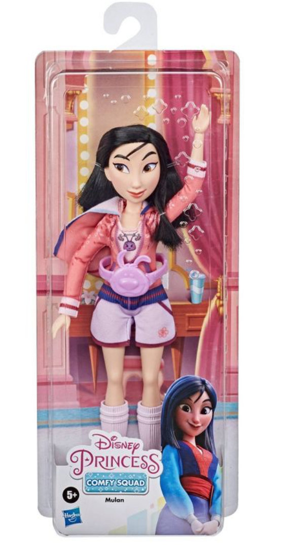 Disney Princess Comfy Squad Mulan Doll New with Box