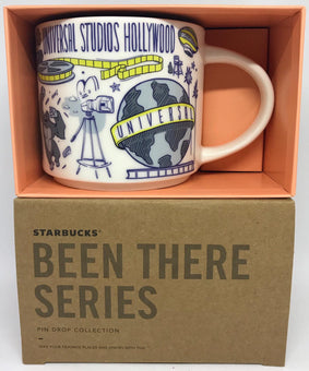 Starbucks Been There Series Coffee Mug Universal Studios Hollywood New with Box