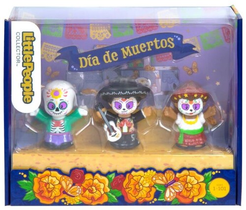 Fisher-Price Little People Collector Dia De Muertos Figure Set New with Box