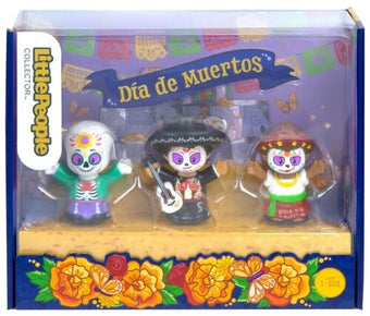 Fisher-Price Little People Collector Dia De Muertos Figure Set New with Box