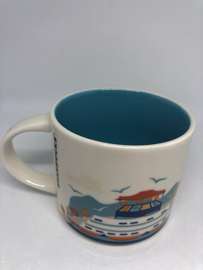 Starbucks You Are Here Collection Norway Bergen Ceramic Coffee Mug New with Box