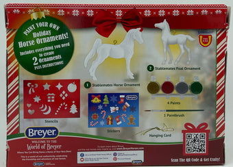 Breyer Horses 2021 Holiday Paint Your Own Craft Kit Christmas Ornament New