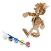 Disney Parks Ink & Paint Pinocchio 3D Wood Model and Paint Set New Sealed