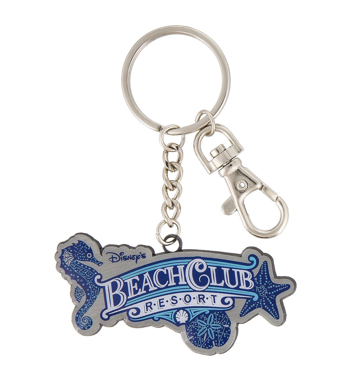Disney Parks Beach Club Resort Keychain New with Tags