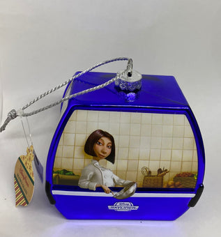 Disney Parks Skyliner Remy Ratatouille Glass Christmas Ornament New with Tag