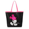 Disney Parks Mickey Mouse Imagination Pink Reversible Sequin Tote Loungefly New