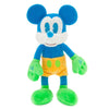 Disney Parks Neon Mickey Mouse 12in Small Plush New with Tag