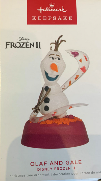 Hallmark 2022 Disney Frozen 2 Olaf and Gale Christmas Ornament New With Box