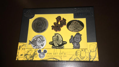 Disney D23 Expo 2019 Pixar Up Under the Lamp Backstage Pin Set LE New with Box
