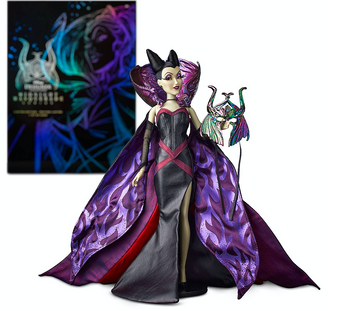 Disney Designer Midnight Masquerade Villains Maleficent Limited Doll New w Box