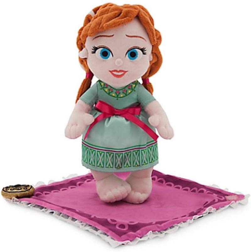 Disney Parks Baby Frozen Anna in Blanket Plush New with Tag