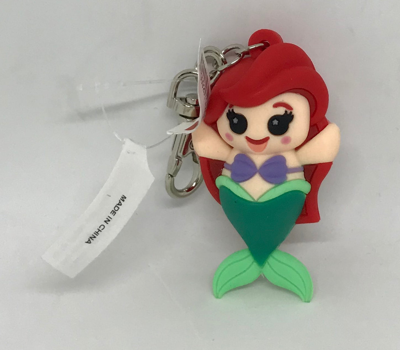 Disney Parks The Little Mermaid Ariel Wishables Keychain New with Tag