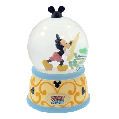 Disney Parks Snowglobe Mickey Magic Kingdom Travels New
