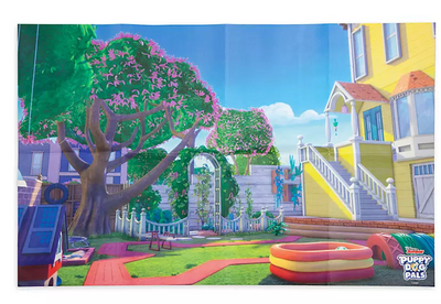 Disney Store Puppy Dog Pals Fold-up Illustrated Play Mat Play Set New with Box