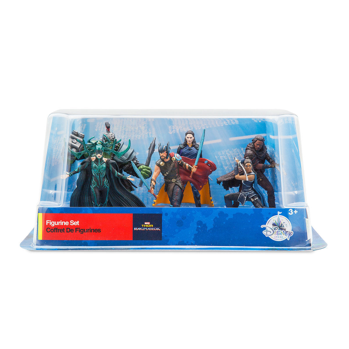 Disney Store Thor Ragnarok Figure Play Set 6 Playset Cake Topper New with box