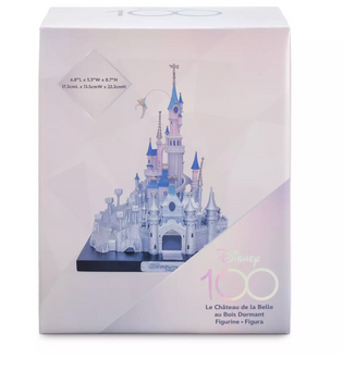 Disney Disney100 Disneyland Paris Sleeping Beauty Castle Figure New with Box
