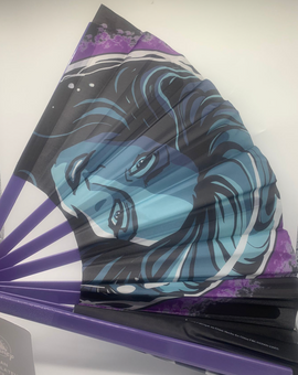 Disney Park Haunted Mansion Madame Leota Awaken All Spirits Folding Hand Fan New