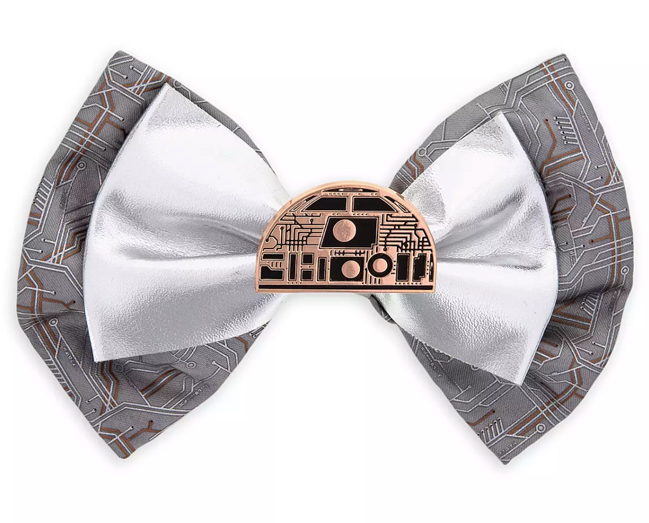 Disney Parks Star Wars Galaxy Edge Droid Depot Hair Bow New with Card