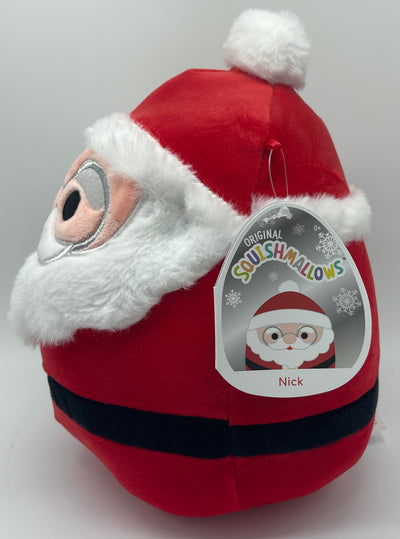 Original Squishmallows Nick Santa Clause Christmas Holiday 8"Plush 2021 New