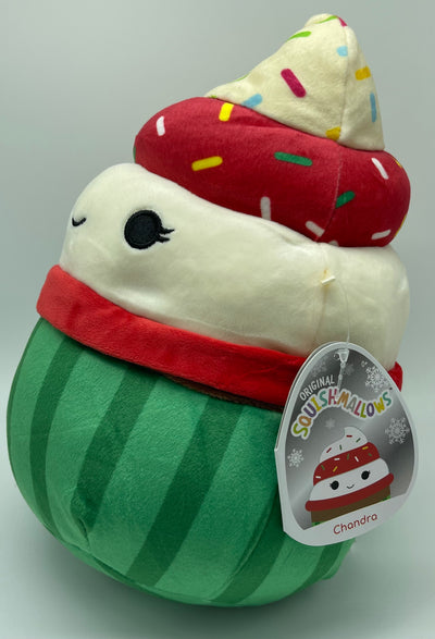 Original Squishmallows Chandra Christmas Holiday 8"Plush 2021 New With Tag