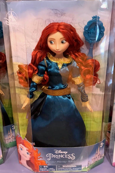 Disney Parks Princess Merida Brave Doll with Brush New Edition New with Box