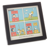 Hallmark Peanuts Lucy and Snoopy Kindness Cartoon Framed Art Quoted Sign New