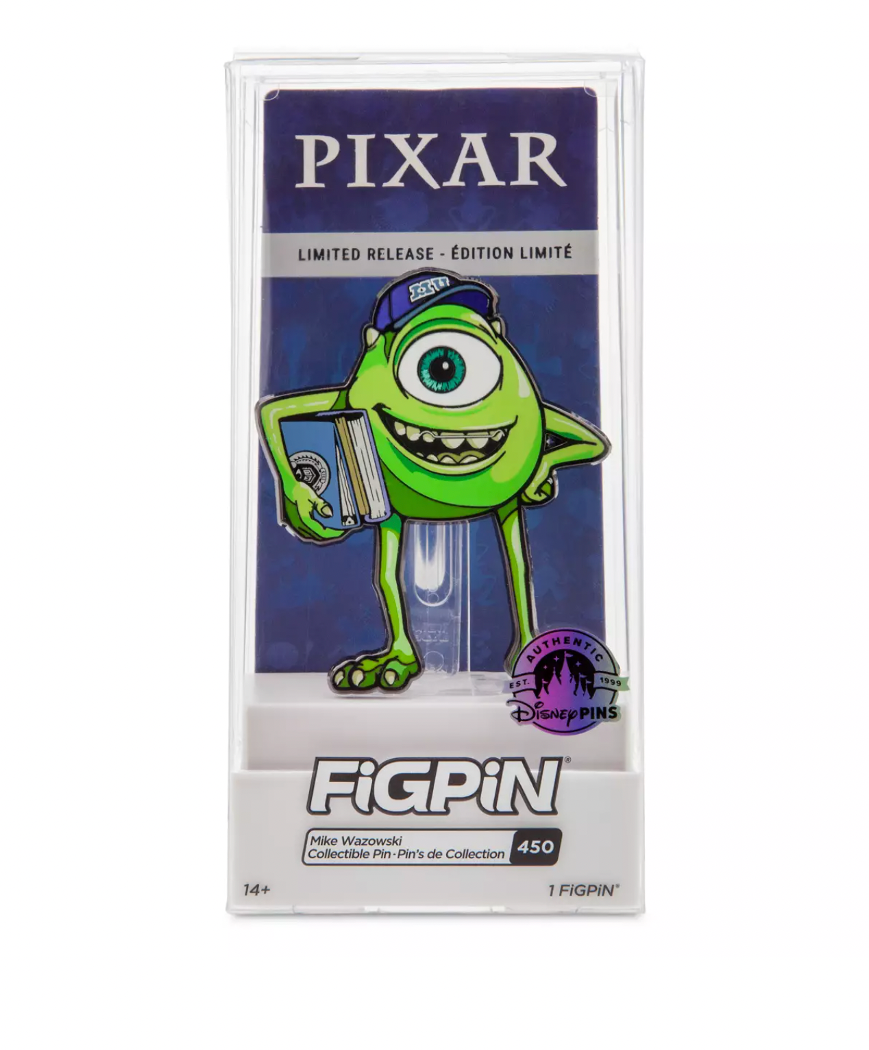 monsters university pins Disney Monsters University Mike Wazowski FiGPiN Limited Pin New with B – I Love Characters