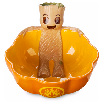 Disney Marvel Groot Halloween Ceramic Candy Bowl New With Tag