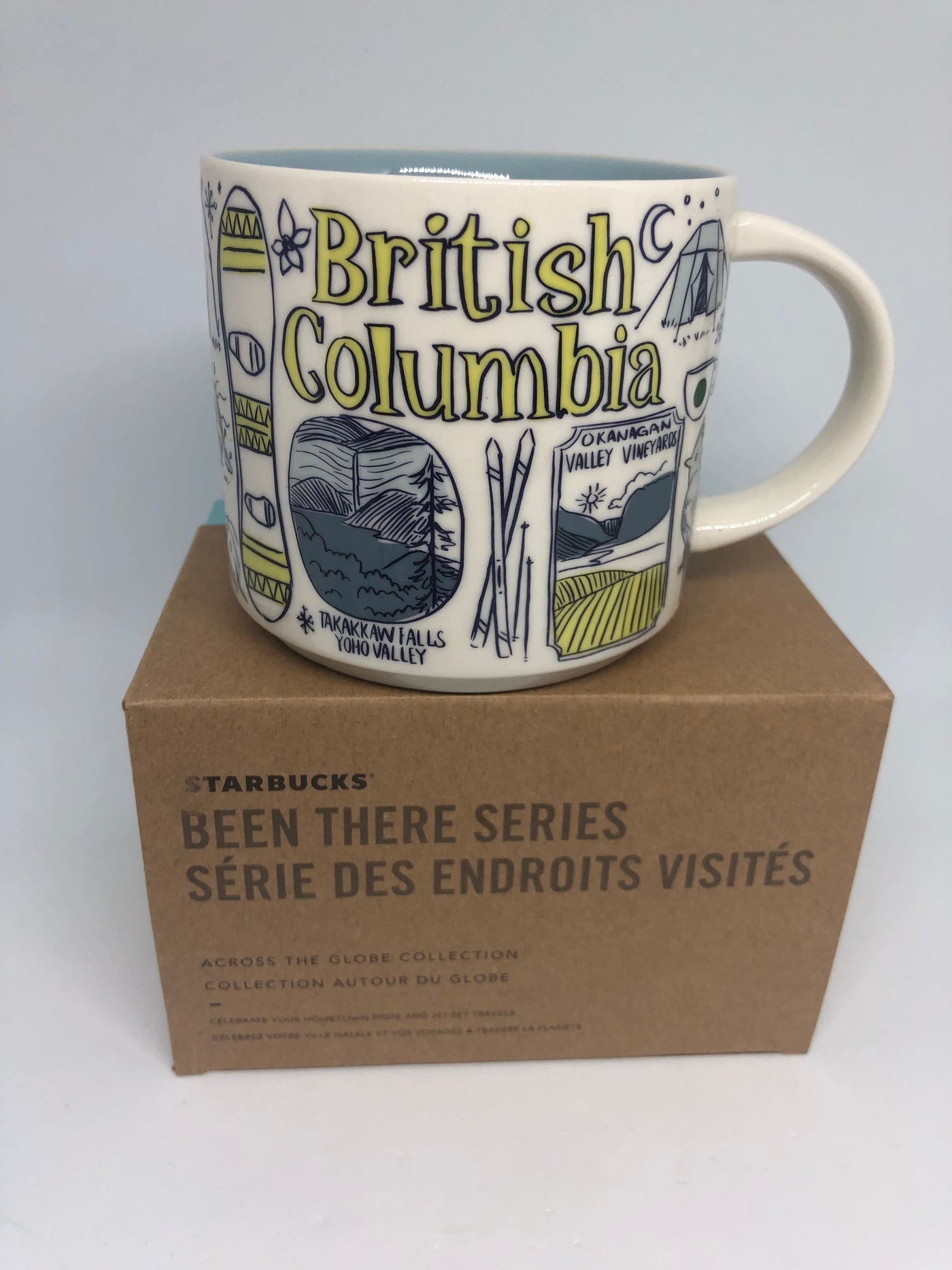 Starbucks Been There Series British Columbia Ceramic Coffee Mug New with Box
