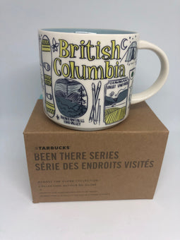 Starbucks Been There Series British Columbia Ceramic Coffee Mug New with Box