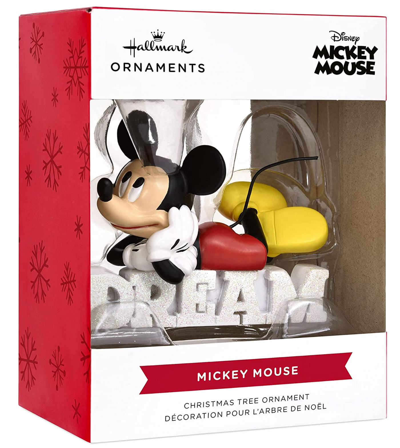 Hallmark Disney Mickey Dream Christmas Ornament New With Box