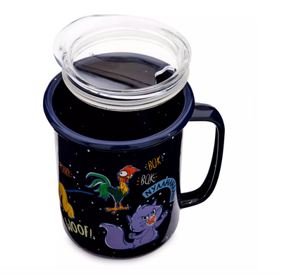 Disney Critters Chaos Collection Pascal Hei Hei Meeko Pluto Steel Travel Mug New