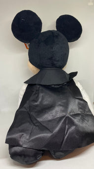 Disney Halloween Mickey Vampire Dracula Medium Plush New with Tag