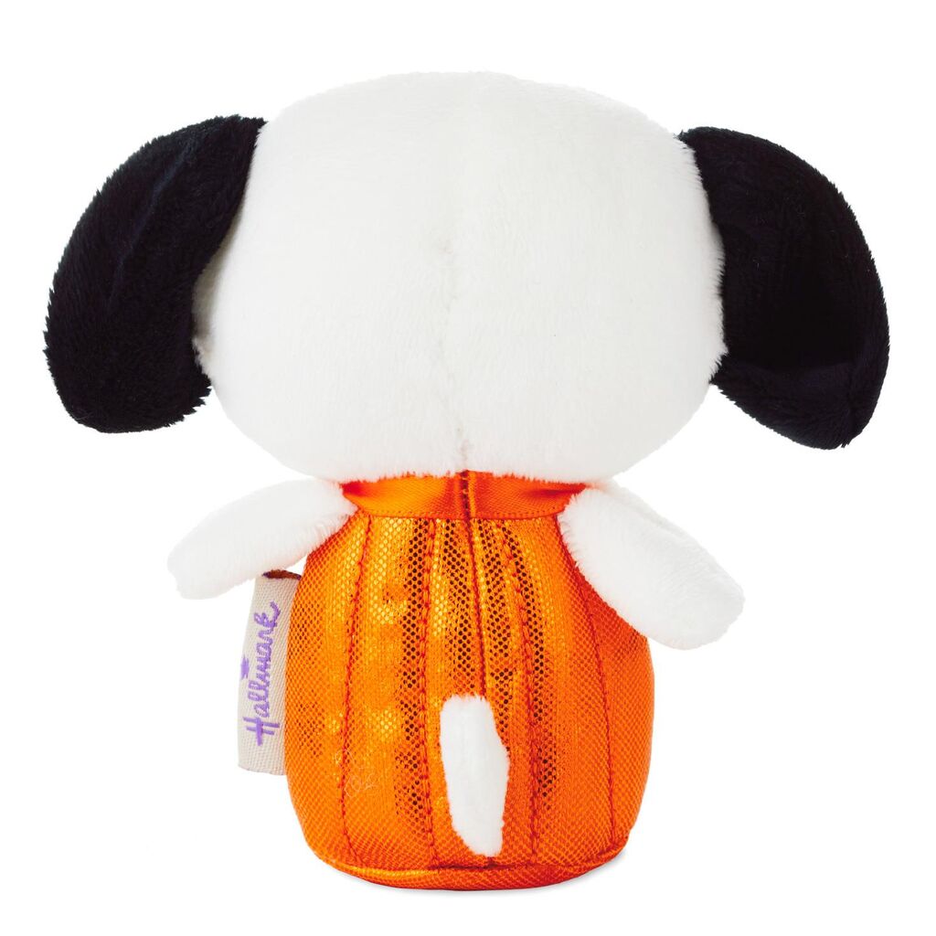 Hallmark Peanuts Halloween Pumpkin Snoopy Itty Bittys Plush New with Tag