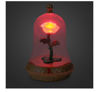 Disney Princess Beauty and the Beast Enchanted Rose Nightlight New with Box