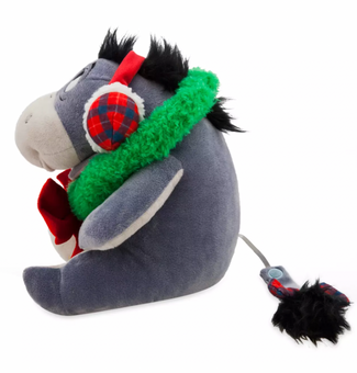 Disney Christmas 2021 Eeyore Holiday Medium Plush New with Tag