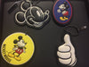 Disney X Coach Mickey Set of 4 Leather Hangtag Charm New with Box