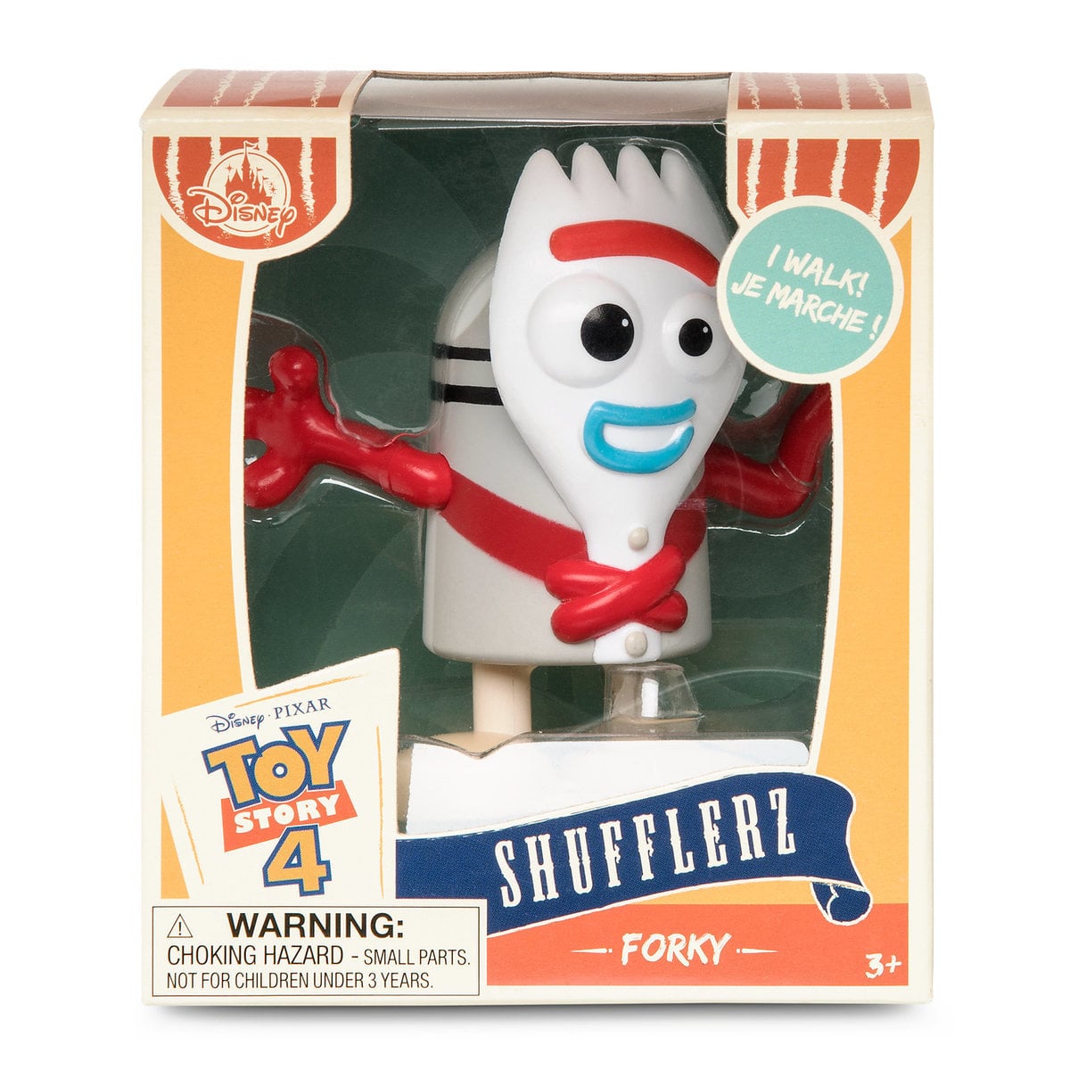 Disney Toy Story 4 Forky Shufflerz Walking Figure New with Box