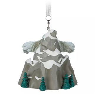 Disney Matterhorn and Abominable Snowman Sketchbook Christmas Ornament New w Tag