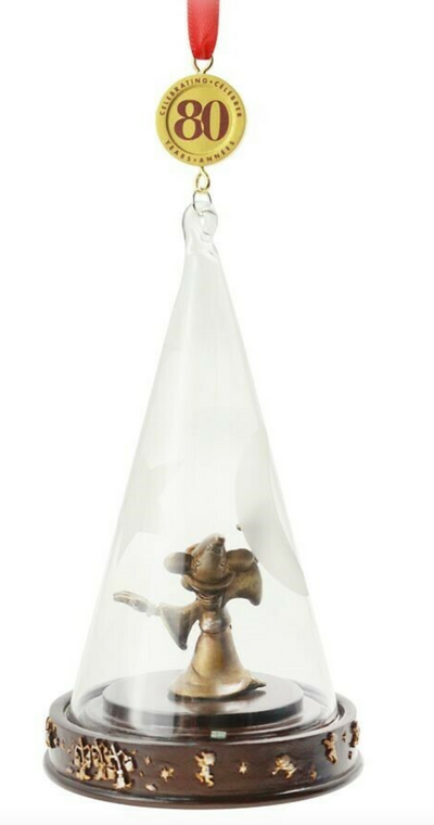 Disney Mickey Mouse Fantasia 80th Legacy Sketchbook Ornament New With Box