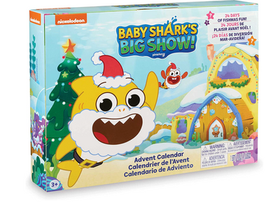 Baby Shark's Big Show Christmas Advent Calendar 24 Days New with Box