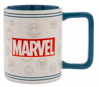 Disney Parks Avengers Marvel Logo Coffee Mug New with Tag