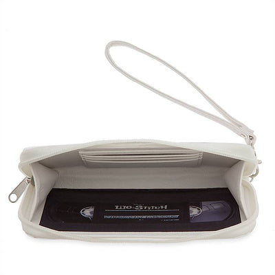 Disney Parks Lilo and Stitch VHS Case Clutch New with Tag