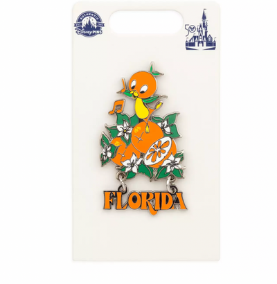 Disney Parks 50th Anniversary Orange Bird Florida Limited Pin New with Card