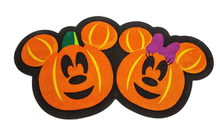 Disney Halloween Mickey and Minnie Mouse Doormat New with Tags