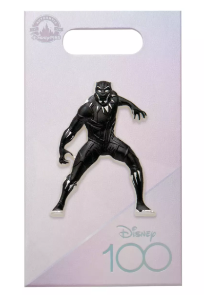 Disney Parks 100 Black Panther Pin New With Card