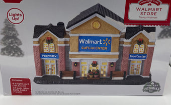 Holiday Time Walmart Supercenter Store Vintage Victorian 2021 Christmas Village
