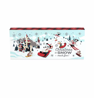 Disney Walt's Holiday Lodge Collection Mickey Friends Holiday Light-Up Sign New