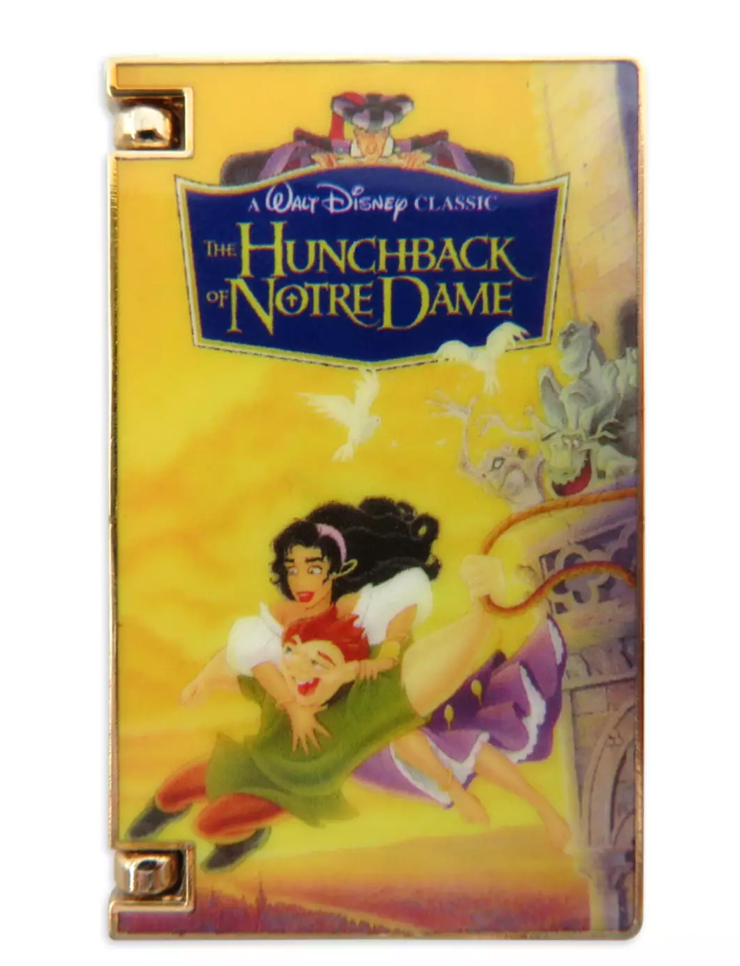 Disney The Hunchback of Notre Dame VHS Pin Set Limited Release New