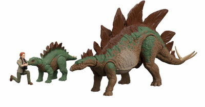 Jurassic World Legacy Collection Dr. Sarah Harding & Stegosaurus Figure Pack New